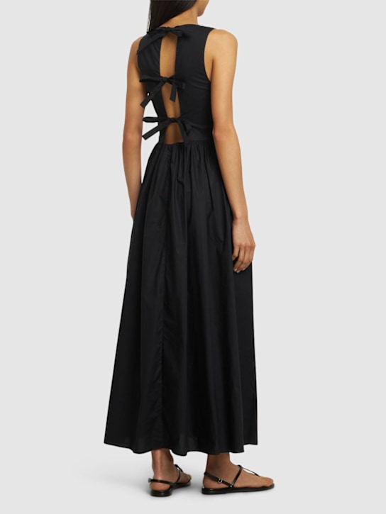 Vestido midi de popelina de algodón - Matteau - Mujer  | Luisaviaroma
