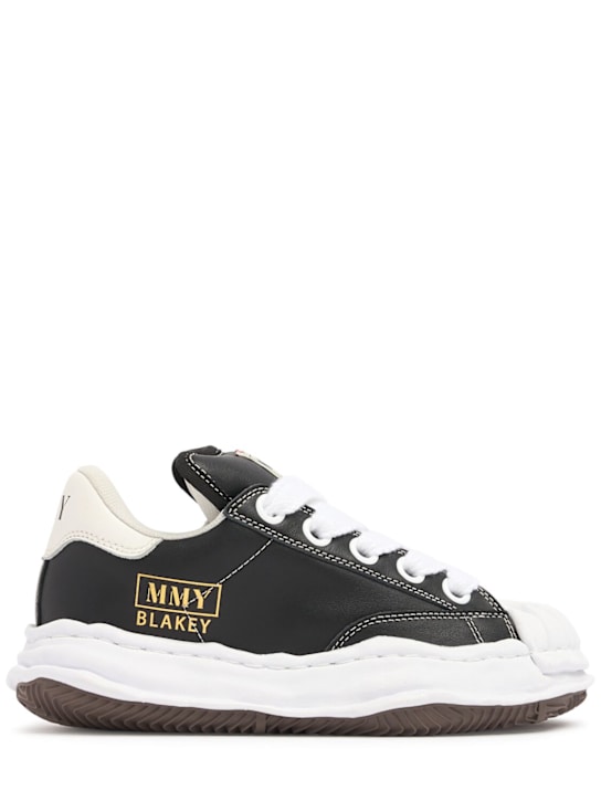 Mihara Yasuhiro: Blakey leather low top sneakers - men_0 | Luisa Via Roma