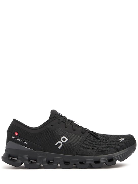 On: Cloud X 4 sneakers - Black/Eclipse - men_0 | Luisa Via Roma