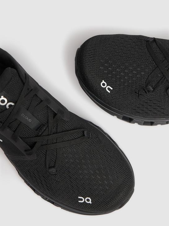 On: Cloud X 4 sneakers - Black/Eclipse - men_3 | Luisa Via Roma