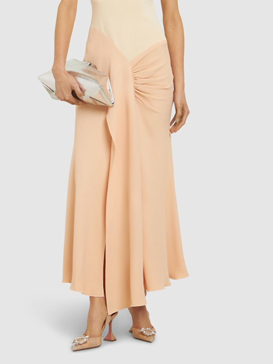 Amina Muaddi: 95mm Begum mesh slingbacks - women_1 | Luisa Via Roma