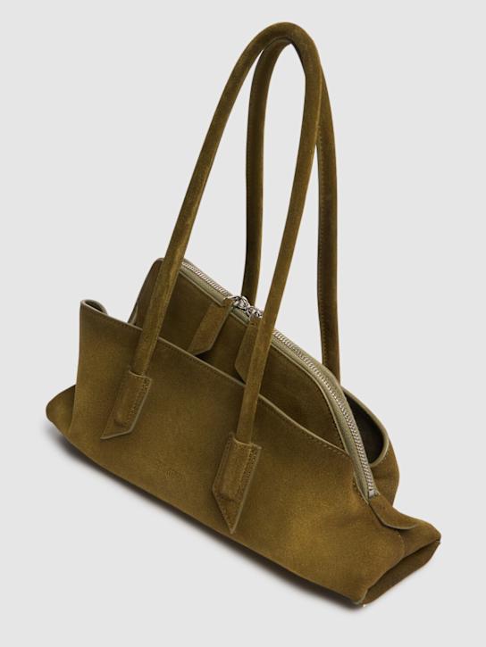 The Attico: Small La Passeggiata suede bag - women_2 | Luisa Via Roma
