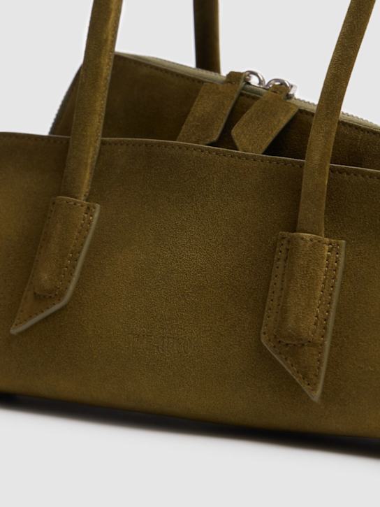 The Attico: Small La Passeggiata suede bag - women_3 | Luisa Via Roma