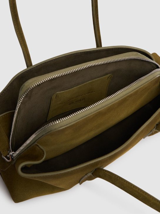 The Attico: Small La Passeggiata suede bag - women_6 | Luisa Via Roma