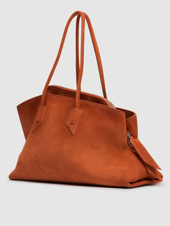 The Attico: Medium La Passeggiata soft leather bag - women_4 | Luisa Via Roma