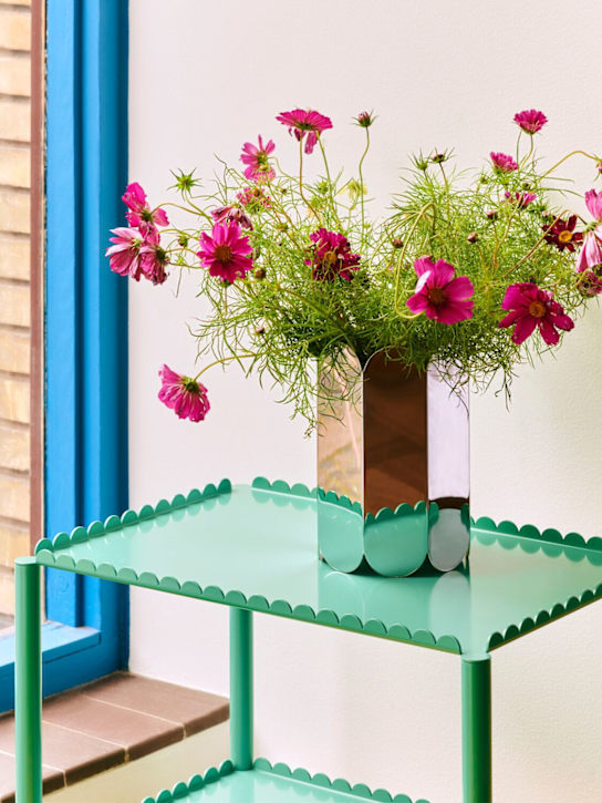 HAY: Arcs steel trolley - Soft Jade - ecraft_2 | Luisa Via Roma