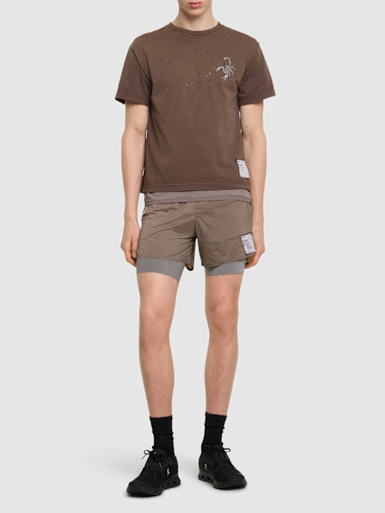 Satisfy: Techsilk 8'' shorts - men_1 | Luisa Via Roma