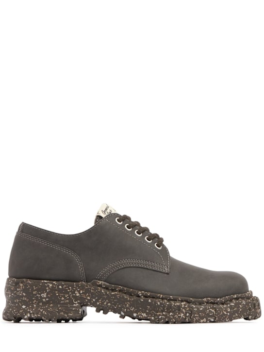 Mihara Yasuhiro: General Scale Mihara Yasuhiro derby shoe - Grey - men_0 | Luisa Via Roma