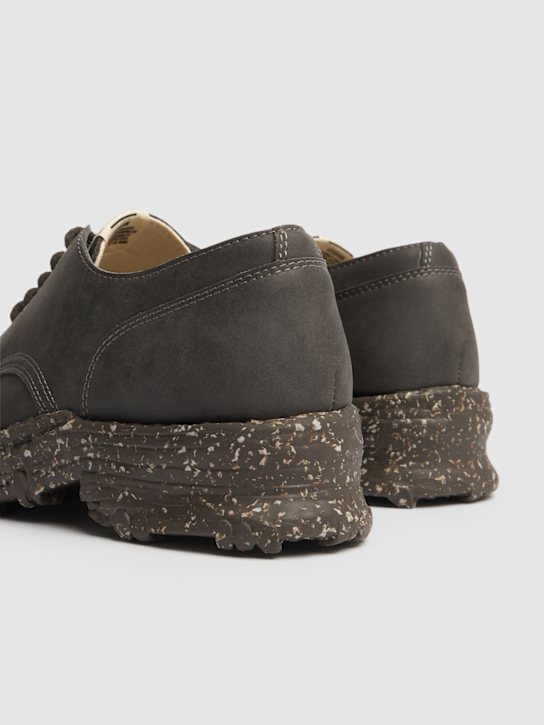 Mihara Yasuhiro: General Scale Mihara Yasuhiro derby shoe - Grey - men_4 | Luisa Via Roma
