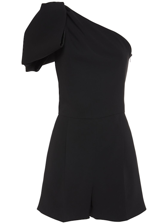 Max Mara: Teano triacetate blend mini playsuit - women_0 | Luisa Via Roma