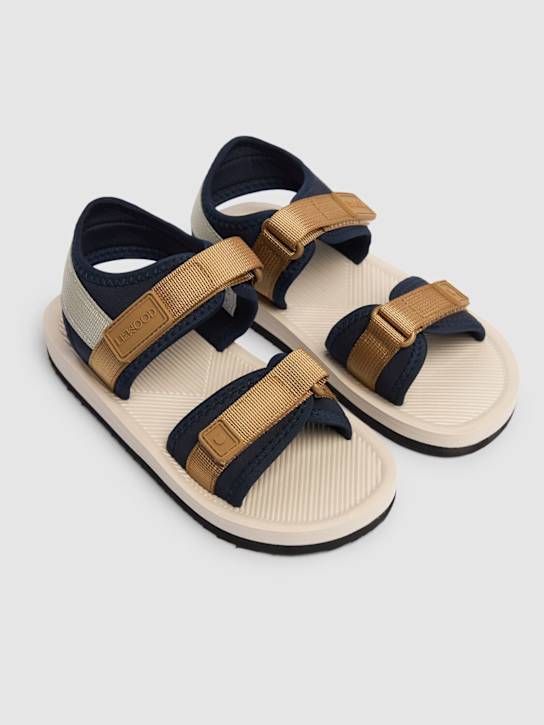 Liewood: Nylon sandals - Brown - kids-boys_1 | Luisa Via Roma