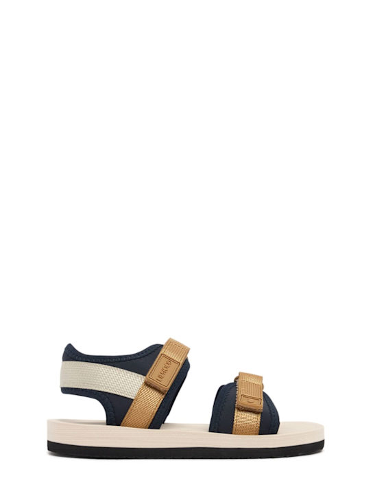 Liewood: Nylon sandals - Brown - kids-boys_0 | Luisa Via Roma