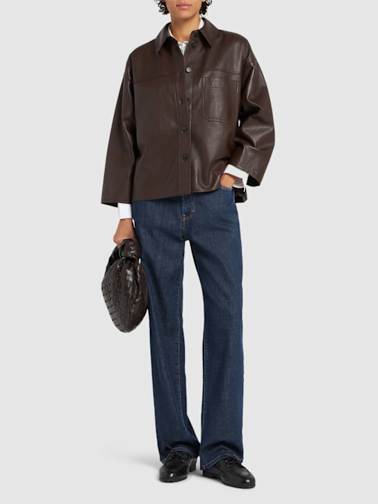 Weekend Max Mara: Loris denim straight jeans - women_1 | Luisa Via Roma