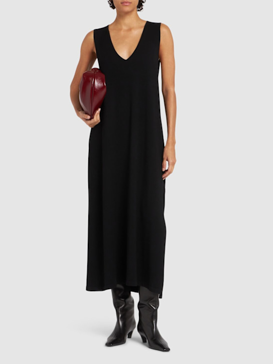 Weekend Max Mara: Georgia stretch viscose midi dress - women_1 | Luisa Via Roma