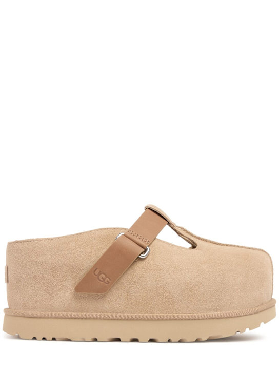 Ugg: 76mm W Goldenstar suede mules - women_0 | Luisa Via Roma
