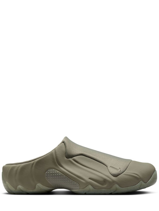 Nike: Clogposite sandals - Light Army/Plat - men_0 | Luisa Via Roma
