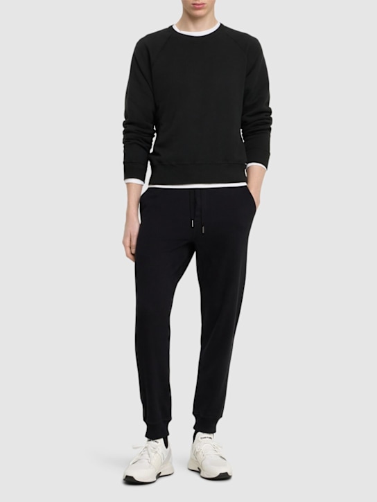 Tom Ford: Cotton blend jogger pants - men_1 | Luisa Via Roma
