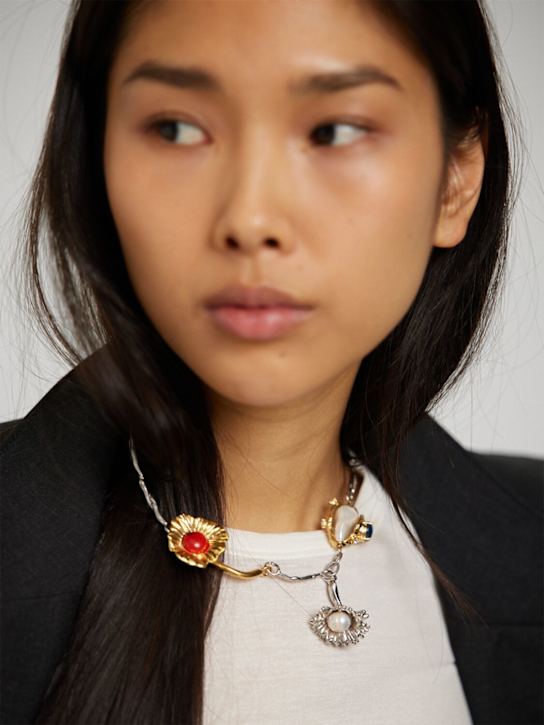 Marni: Flower collar necklace - women_1 | Luisa Via Roma