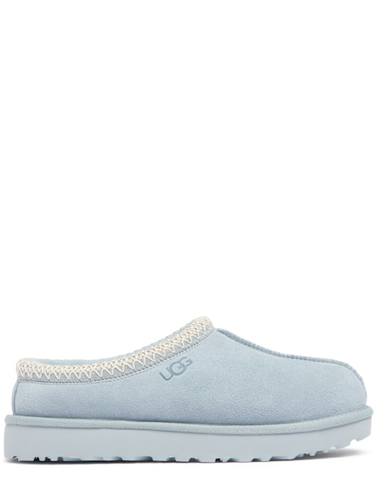 Ugg: 31mm Tasman shearling loafers - Light Blue - women_0 | Luisa Via Roma