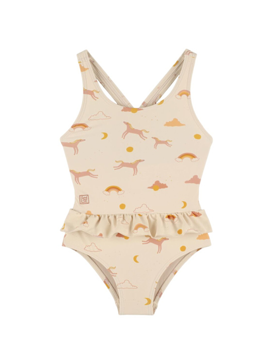Liewood: Costume intero in nylon riciclato - Multicolore - kids-girls_0 | Luisa Via Roma