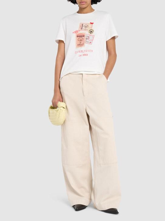 Weekend Max Mara: Ara printed jersey short sleeved t-shirt - women_1 | Luisa Via Roma