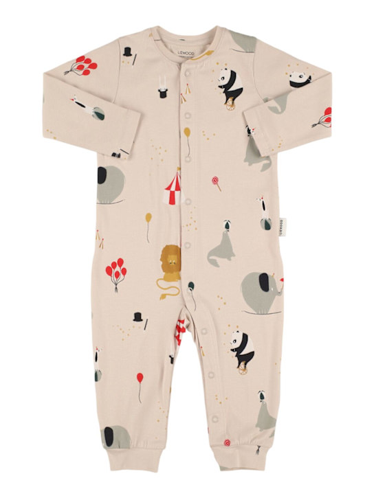 Liewood: Strampler aus Baumwollmischung mit Druck - Bunt - kids-boys_0 | Luisa Via Roma
