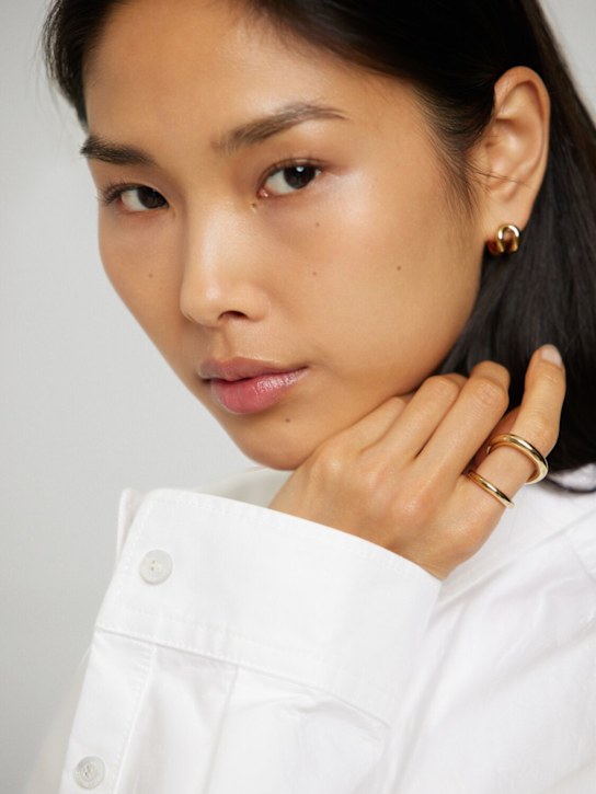 Charlotte Chesnais: Bague Surma vermeil & silver ring - Vermeil - women_1 | Luisa Via Roma