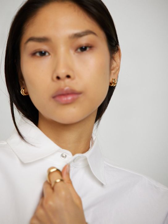 LIÉ STUDIO: The Asta hoop earrings - women_1 | Luisa Via Roma