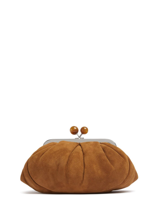 Weekend Max Mara: Valois leather clutch - women_0 | Luisa Via Roma