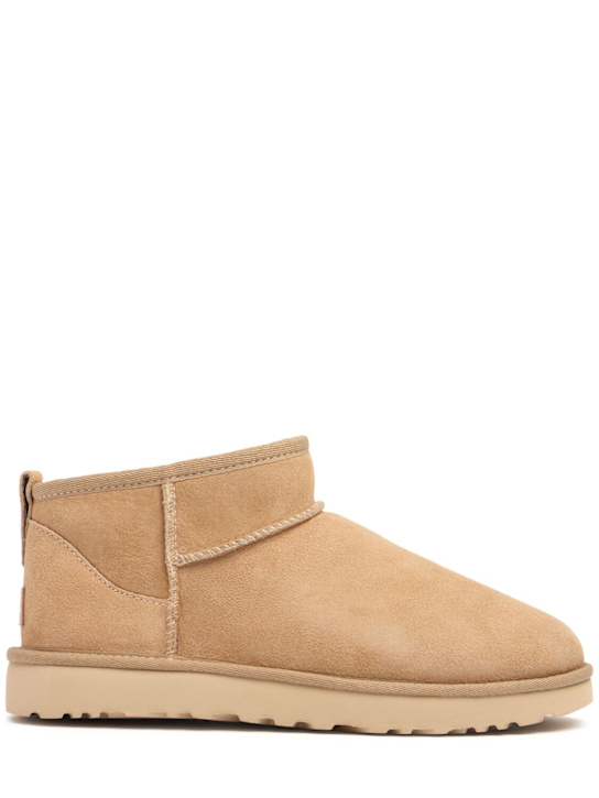 Ugg: 31mm Classic Ultra Mini shearling boots - women_0 | Luisa Via Roma
