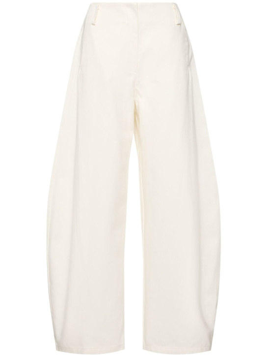 ESSE Studios: Meki Cacoon high rise jeans - women_0 | Luisa Via Roma