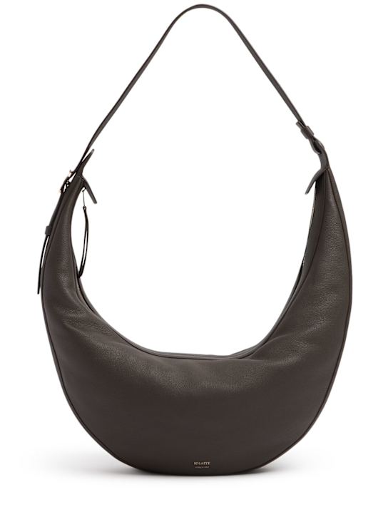 Khaite: Augustina Hobo grain leather tote bag - women_0 | Luisa Via Roma
