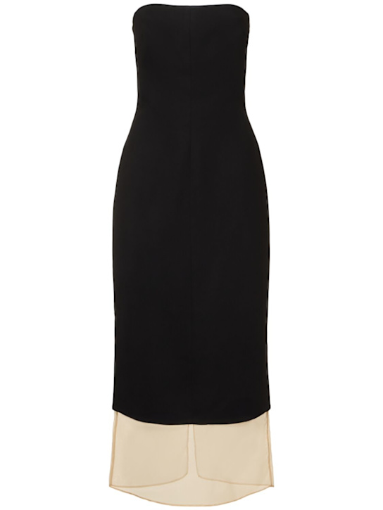 Issia strapless midi dress - Thumbnail 1