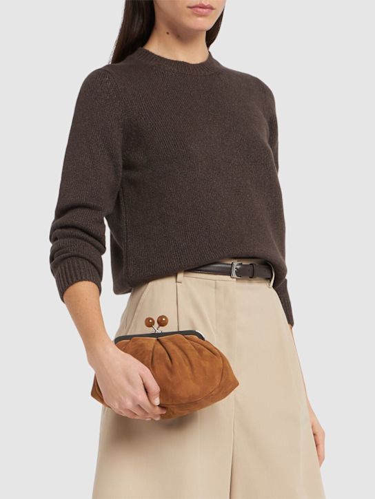 Weekend Max Mara: Valois leather clutch - women_1 | Luisa Via Roma