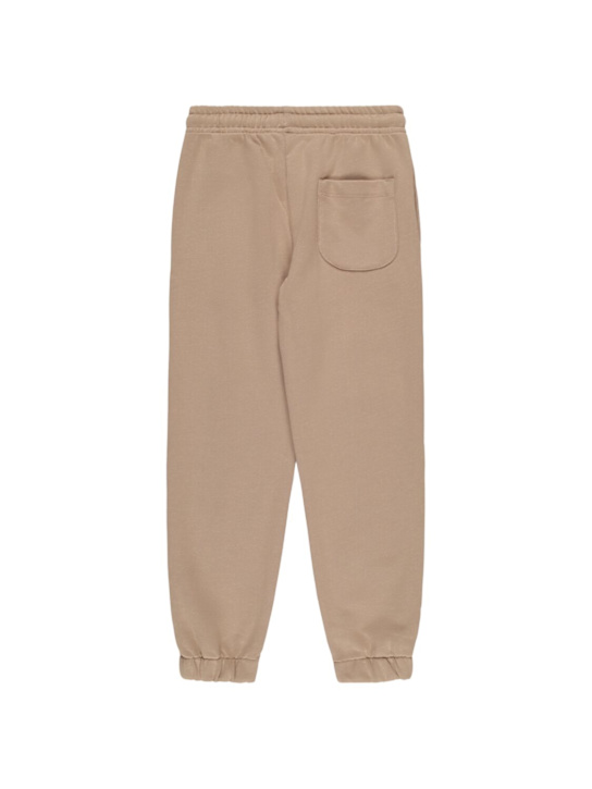 MSGM: Cotton sweatpants - Beige - kids-boys_2 | Luisa Via Roma