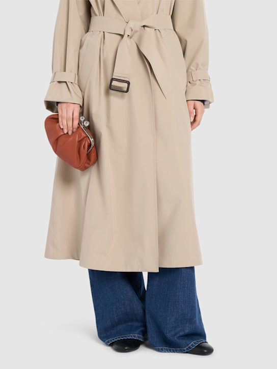 Weekend Max Mara: Prati leather clutch - women_1 | Luisa Via Roma