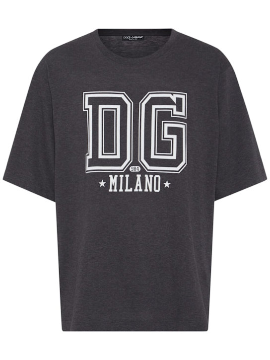 Dolce&Gabbana: Short sleeve t-shirt - men_0 | Luisa Via Roma