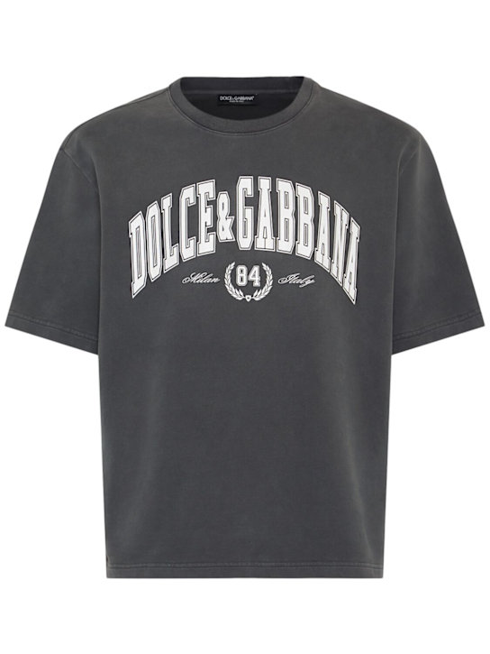 Dolce&Gabbana: Short sleeve t-shirt - men_0 | Luisa Via Roma