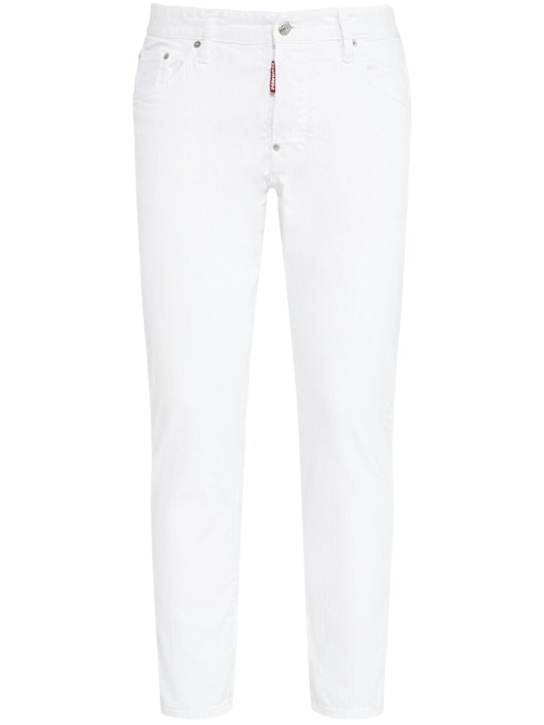 Dsquared2: Skater jeans - White - men_0 | Luisa Via Roma
