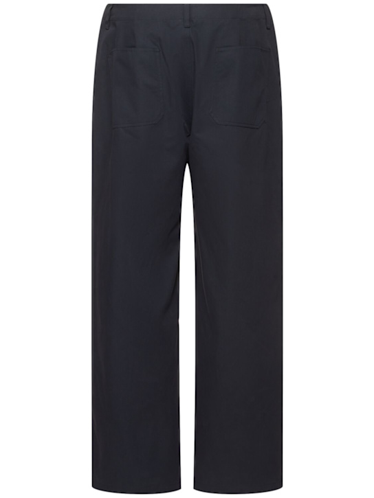 Frame: Cotton relaxed pants - Navy - men_3 | Luisa Via Roma