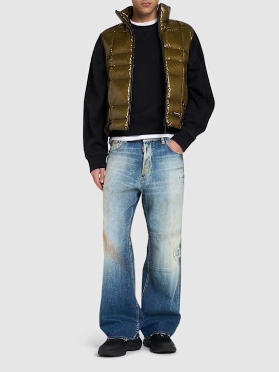 Dsquared2: Daunenweste „3D“ - Oak Green - men_1 | Luisa Via Roma