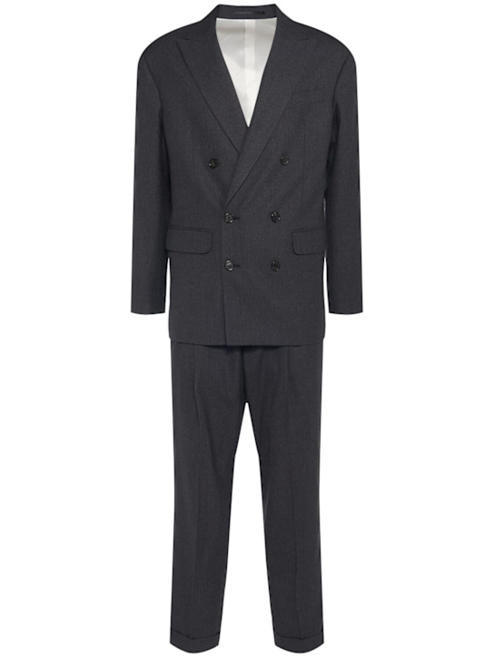 Dsquared2: Casablanca wool suit - men_0 | Luisa Via Roma
