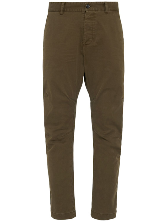 Dsquared2: Sexy奇诺裤 - Military Green - men_0 | Luisa Via Roma