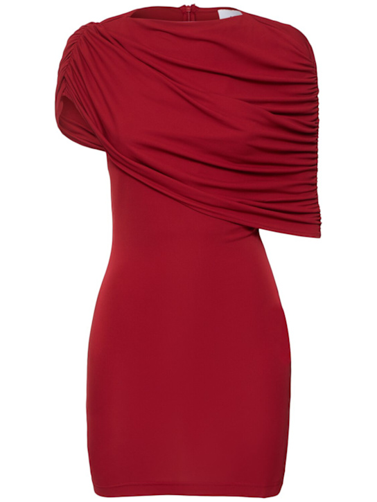 Bonachi draped mini dress - Thumbnail 1