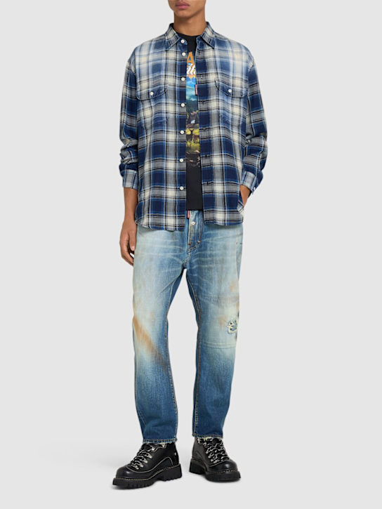 Dsquared2: Canadian Vintage plaid shirt - men_1 | Luisa Via Roma