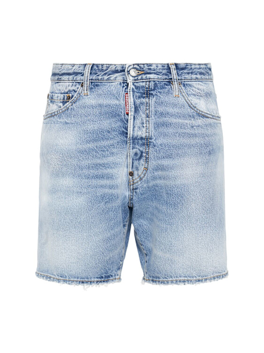 Dsquared2: Marine shorts - Navy - men_0 | Luisa Via Roma