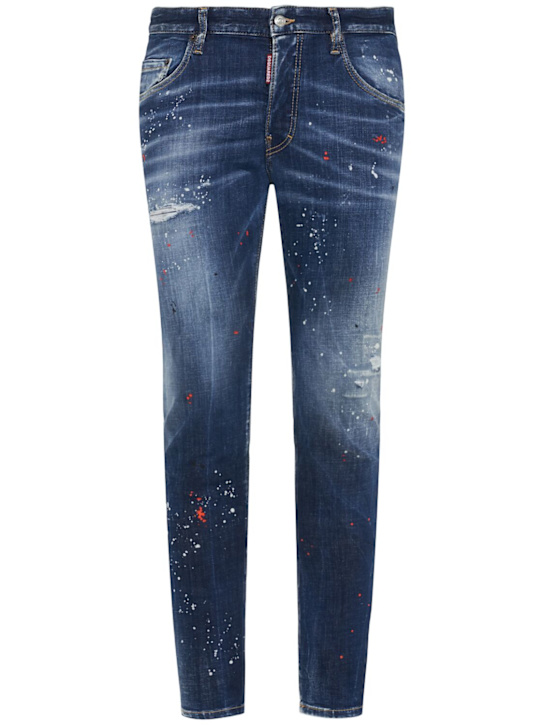 Dsquared2: Skater jeans - Navy - men_0 | Luisa Via Roma