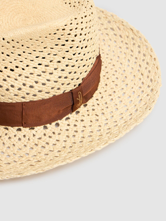 Borsalino: Clint Panama Ventilato hat - Beige - men_2 | Luisa Via Roma