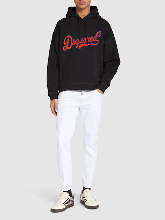 Dsquared2: Skater jeans - White - men_1 | Luisa Via Roma