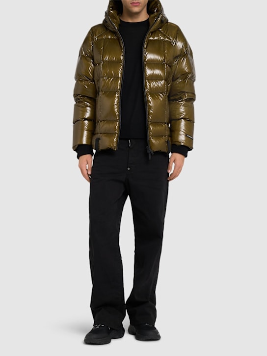 Dsquared2: 3D down jacket - Oak Green - men_1 | Luisa Via Roma